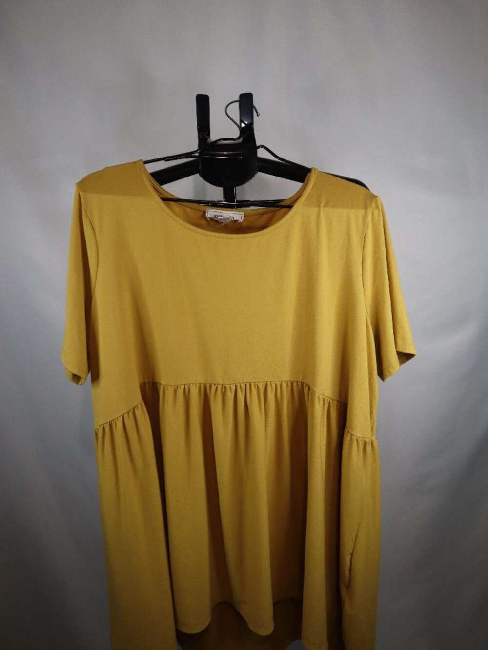 Zenana Mustard Colored Dress